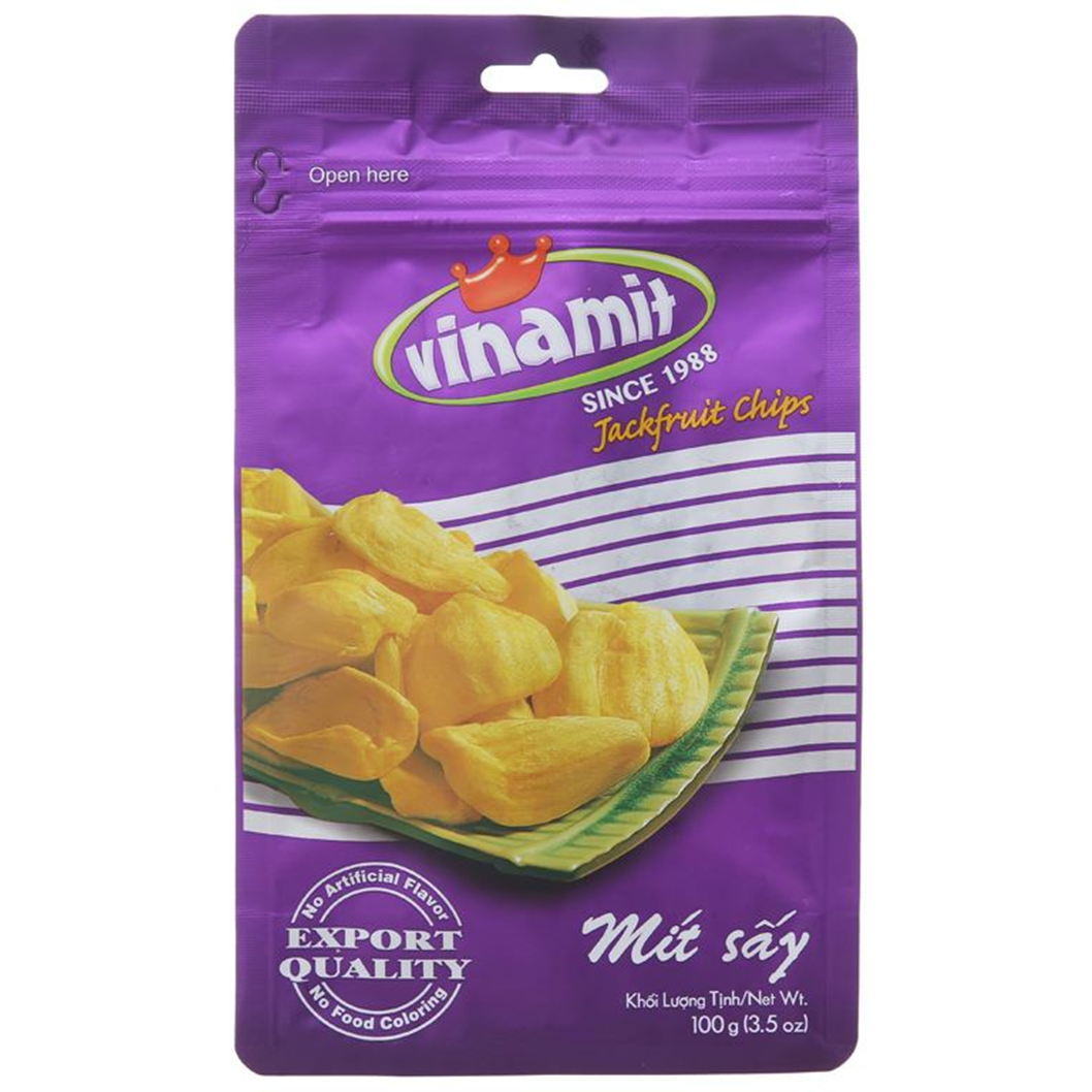 Vinamit dried jackfruit 100g package