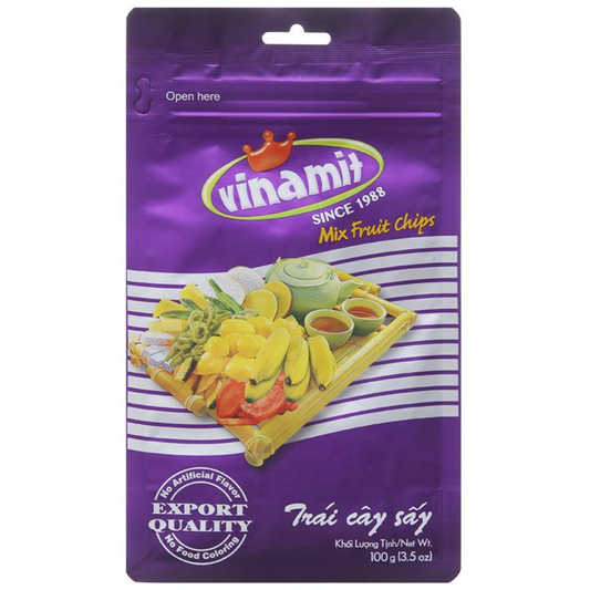 Vinamit crispy dried fruit 100g bag
