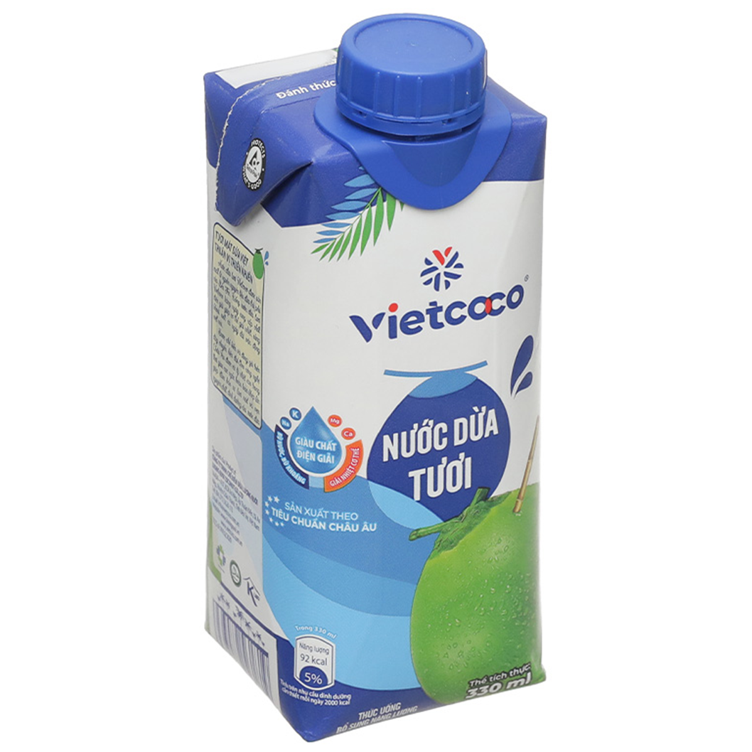 Vietcoco fresh coconut water 330ml