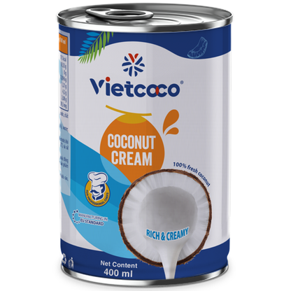 Vietcoco fresh coconut milk - 400ml can