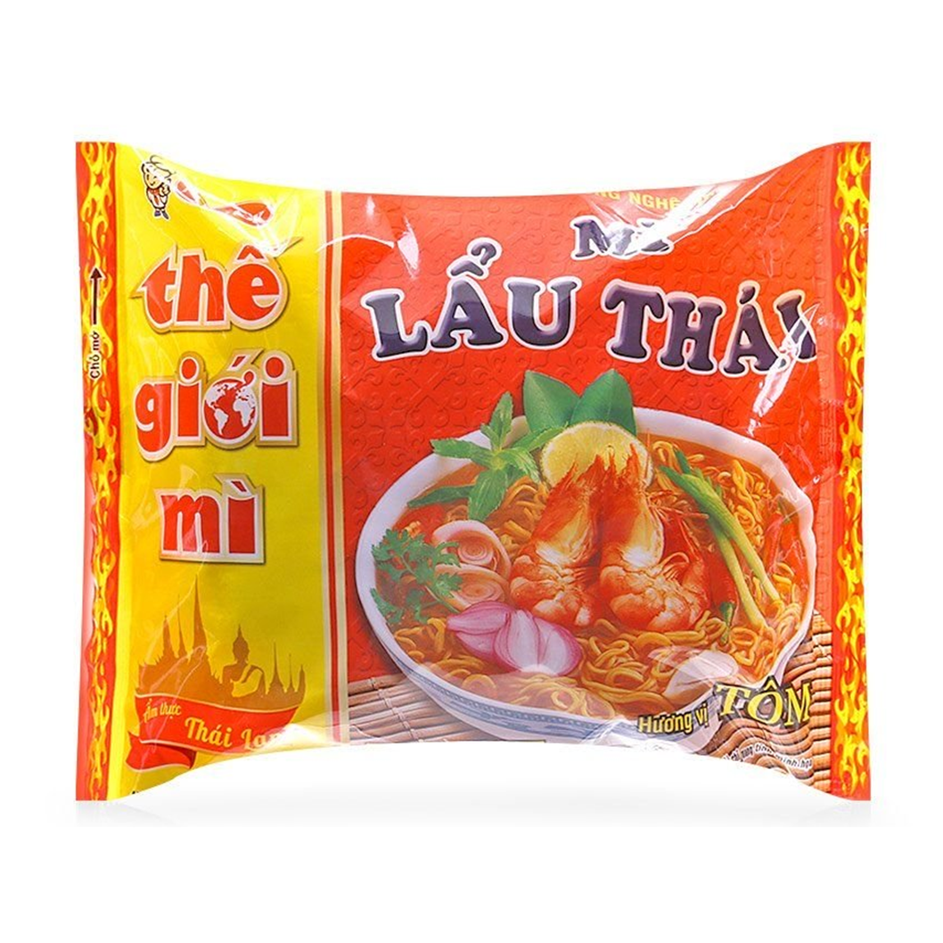 Thai Hot Pot Noodles with Shrimp Flavor 80G - ACECOOK